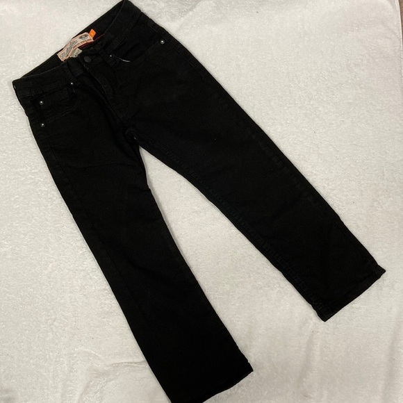 5/$20 Huntington black skinny fit stretch size 7 - Picture 1 of 7